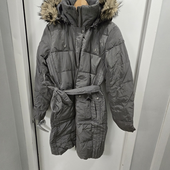 Womens Grey, Lands End winter jacket size small - Picture 3 of 3